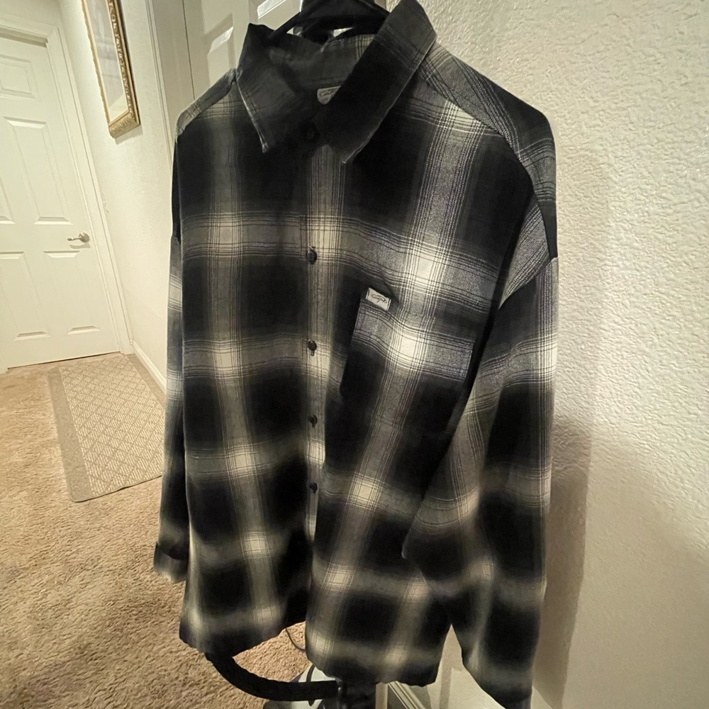 3XL Caltop Long Sleeve Flannel